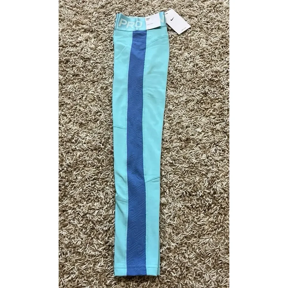 NWT❤️Nike Pro Warm Dri-FIT Big Kids Leggings szM